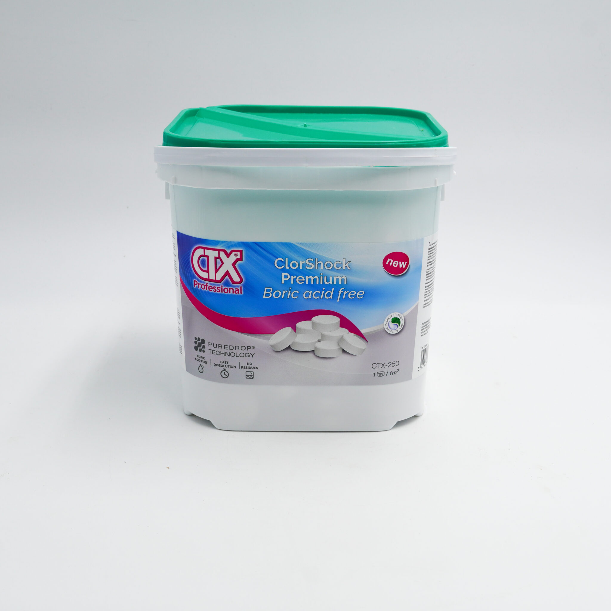 CTX250 Chlore Shock 20g Sans Acide Borique 4Kg